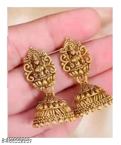 Premium Quality Daily Wear Gold Plated Fancy Earring (SET OF 6)